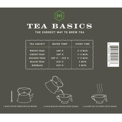 Harney & Sons Irish Breakfast Tea teabags image highlights individually wrapped bags for on-the-go refreshment.