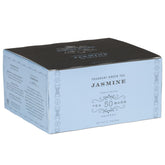 Harney & Sons Jasmine Fragrant Green Tea teabag steeping for a delicate cup