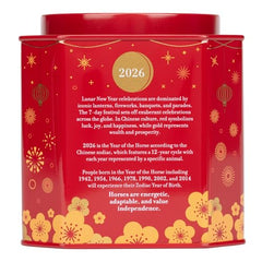Harney & Sons Lunar New Year gift tin ready for festive gifting