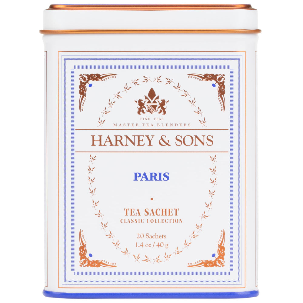 Harney & Sons Paris Tea sachets for a quick, fragrant cup