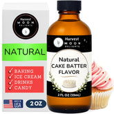 Harvest Moon Delights cake batter extract in a 2 oz bottle enhances baked goods