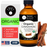 Harvest Moon Delights cinnamon extract bottle for baking and flavoring.