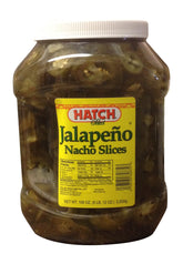 Hatch Select Jalapeño Nacho Slices in a jar add bold heat to nachos.