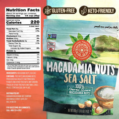 Hawaiian Macadamia Nut Company sea salt flavor delivers a crunchy buttery bite