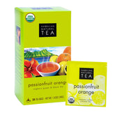 HAWAIIAN NATURAL T·E·A passion-fruit-orange-tea bags for a refreshing, fruity daily cup.