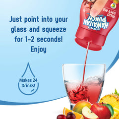Hawaiian Punch four-bottle pack on the table for family hydration.