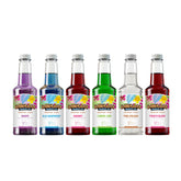 Hawaiian Shaved Ice Cherry syrup bottle for bold snowcones at backyard parties