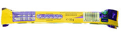 Cadbury Flake Bars unwrapped to reveal flaky texture