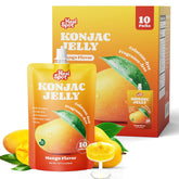 HealSpot Konjac Jelly Mango Drink Pouch showing natural fruit juice flavor.