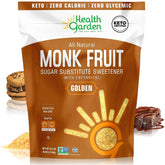 Health Garden Monk Fruit Sweetener bottle pour, ideal for coffee and tea