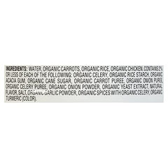 Health Valley nutrition label emphasizes fiber and vitamin A for a balanced meal.