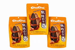 HealthEmpire ChaCha roasted sunflower seeds three-bags caramel pack, ideal for on-the-go snacks.