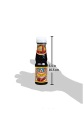 Healthy Boy Thai Black Soy Sauce bottle pour shows versatility for stir-fries and noodles.