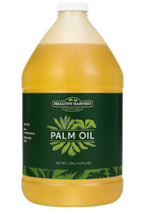 Healthy Harvest Palm Oil bottle pour shows clean flavor ideal for high-heat cooking