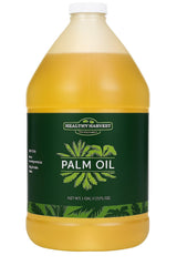 Healthy Harvest Palm Oil bottle pour shows clean flavor ideal for high-heat cooking