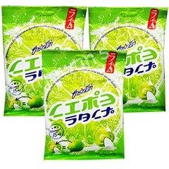 Heart Beat Lime Salt Candy 3-pack display, ideal for sharing at events.