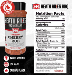 Heath Riles Cherry Seasoning ribs closeup to boost smoky barbecue flavor