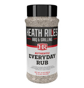 Heath Riles BBQ Rub everyday base layer enhances any dish with bold, reliable flavor.