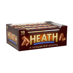 HEATH toffee bars individually wrapped to keep freshness