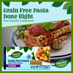 HEAVEN & EARTH pasta cooks in minutes for busy weeknights.