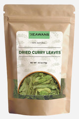Heawans premium curry leaves package showing authentic aroma for everyday cooking.
