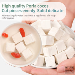 Hee Creek Poria Cocos soaking-ready pieces retain shape for easy brewing