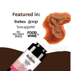 Heilala Vanilla Paste with visible vanilla bean speckles for authentic flavor.