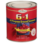 HEINZ Escalon 6 in 1 ground tomatoes front can for sauce bases