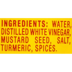 Heinz mustard packet on the go, ideal for burgers and hot dogs.