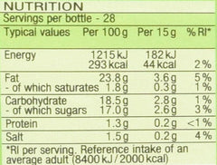 Heinz Salad Cream Original Squeezy pour-top in use, ideal for topping salads