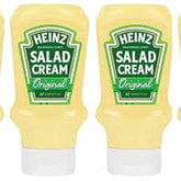 Heinz Salad Cream squeeze-top bottle for easy, mess-free salads