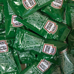HEINZ Sweet Relish hot-dog-burger-topping enhances flavor at cookouts.