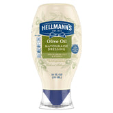 Hellmann's olive oil mayo squeeze bottle for precise dressing