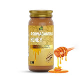 Herb To Body Ashwagandha Honey Organic bottle with balance-promoting sweetness.