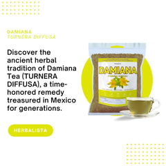 HERBALISTA Damiana Loose Leaf delivers an authentic Mexican herbal tea experience