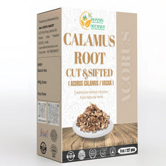 Herbs Botanica Calamus Root dried loose pieces for potential digestive support and aromatic tea.