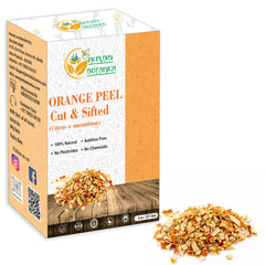 Herbs Botanica dried orange peel packaging for pantry storage and freshness.