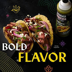 Herdez Taqueria Street Sauce Chipotle bottle delivers smoky depth for slow-simmered pork.