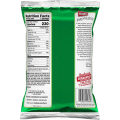 Close-up of crisp Herr's chips showing creamy sour cream and onion notes