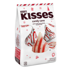 HERSHEY'S KISSES Candy Cane Mint stripes ideal for desserts.