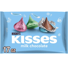 HERSHEY'S KISSES milk chocolate Easter bag 17 oz for sharing