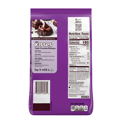 HERSHEY'S KISSES SPECIAL DARK bulk pack on table, perfect office treats