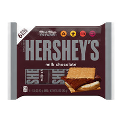Hershey's Milk Chocolate Bars on a decorative dish for family snacking