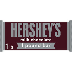 HERSHEY'S milk chocolate gift bar front wrap, ready for gifting.