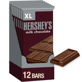 Hershey's Milk Chocolate XL bars bulk box ready for sharing
