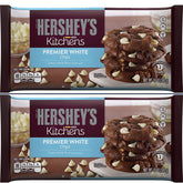 Hershey's Premier White Baking Chips pack shot, ready for your next batch of cookies.