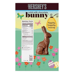 HERSHEY'S Solid Milk Chocolate Bunny close-up shows creamy texture for gifting