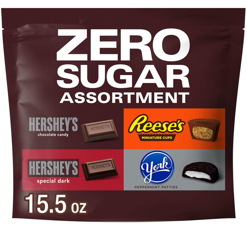 HERSHEY'S Special Dark zero-sugar bars offer rich chocolate flavor for gatherings