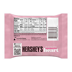 Hershey's pink Valentine packaging enhances gift-ready presentation.