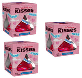 Hershey's Valentines Kisses 3-pack wrapped for gifting and sharing.